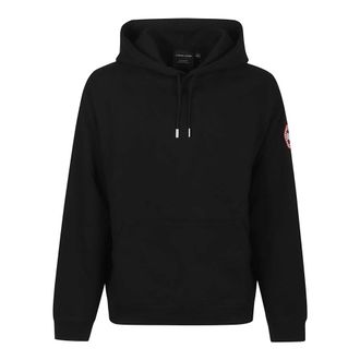 Canada Goose Hoodies, male, Black, Size: S Rove Full Zip Sweatshirt