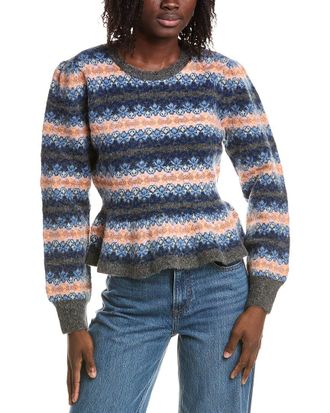 Cinq &agrave; Sept Evelyn Wool-Blend Pullover