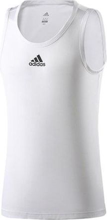 adidas Printing Logo Basketball Sports Vest White EJ5612
