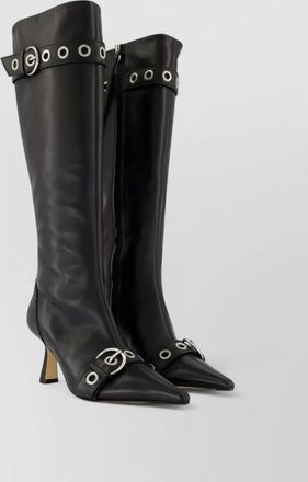 Aeyde leather knee-high boots