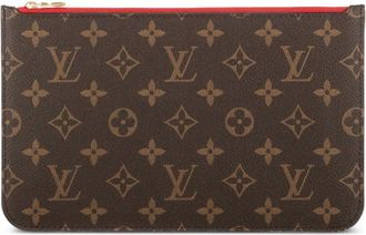 Louis Vuitton Pouch con monogramma - Marrone