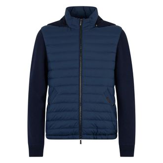 Moorer Winter Jackets, male, Blue, Size: M Alessio Jacket