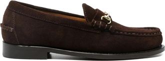 Sebago Joe Modena Suede Loafer - Dames - Loafers - Bruin - 38 EU - Leer - Schoenen