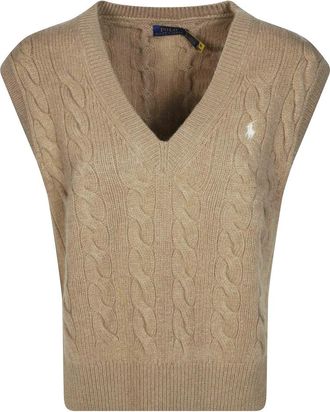 Polo Ralph Lauren Mujer, Jerseys, Beige, Talla: XS
