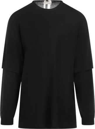 Mordecai Maglione a doppio strato - Nero