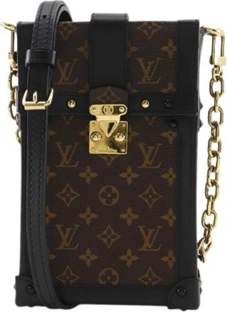 Louis Vuitton Pre-owned Pochette Trunk Vertical Monogram borsa a tracolla - - Pre-owned - Donna - Marrone - ONE SIZE