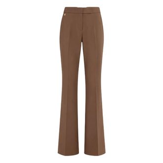 Fracomina Chino Broek - Dames - Broeken - Bruin - Maat: XL Poliester