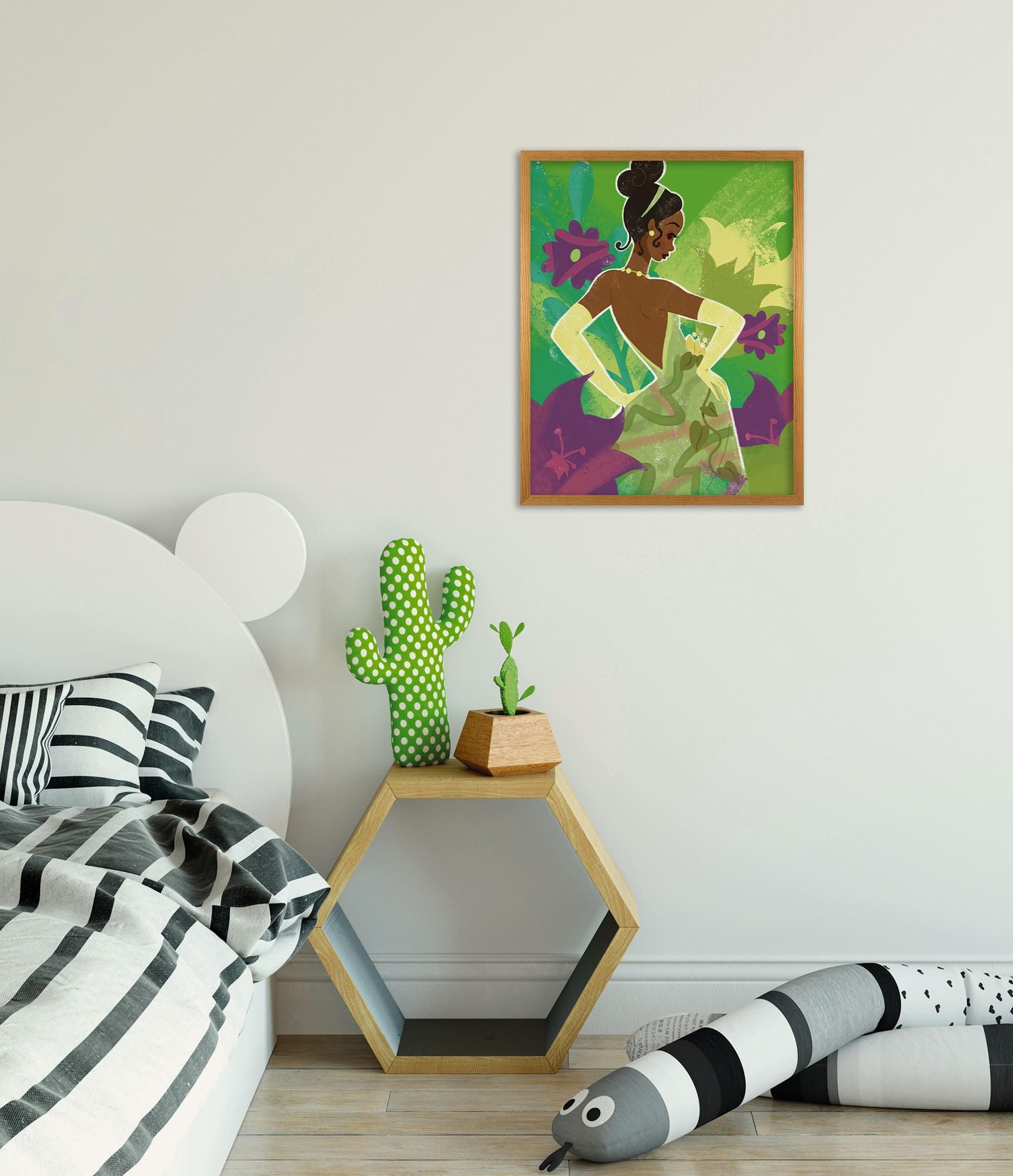 Komar Wandbild „Cute Animal Turtle“ | 30x40 Cm | Ohne Rahmen | Premium Poster Für Wohnzimmer & Kinderzimmer