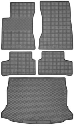 OEM Juego De Alfombrillas De Goma Para Coche Y Maletero Para Mercedes Clase A W177 Hatchback Desde Mayo De 2018