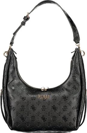 Guess Black Polyurethane Womens Womens Handbag