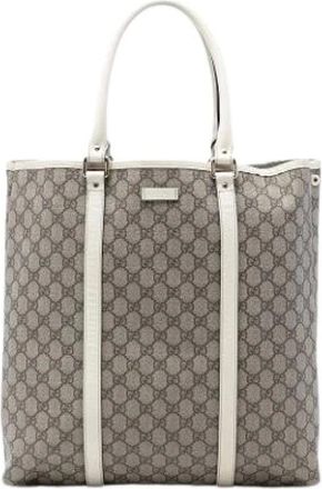 Gucci Pre-owned Tote Bags, female, Beige, Size: ONE SIZE Pre-owned Vintage Tote Bag