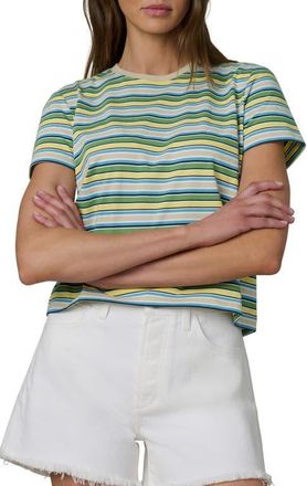 Joe's The Easy Stripe T-Shirt in Citrus Multi Strip at Nordstrom, Size X-Large