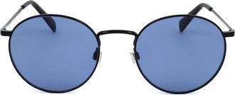 Levi's Blue Round Unisex Sunglasses LV 1005/S 008A/KU 52
