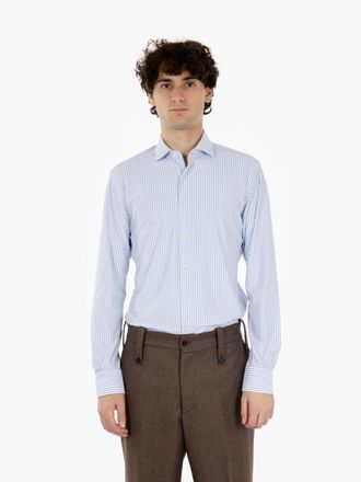 Xacus Camicia active a righe blue