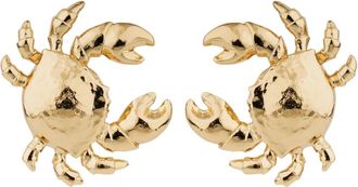 Gas Bijoux Krabe Stud Oorbellen - Dames - Oorbellen - Geel - ONE Size - Accessoires