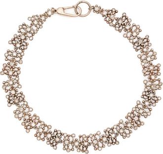 Isamu Noguchi Bracciale in oro bianco 14kt con diamanti
