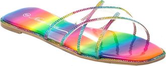Ninety Union Atlanta Slide Sandal in Multi at Nordstrom Rack, Size 10