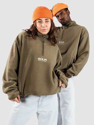 Sour Solution Half Zip Micro Fleece Half-Zip Forro Polar verde