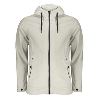 Herno Heren, Jassen, Grijs, Maat: XS Linnen