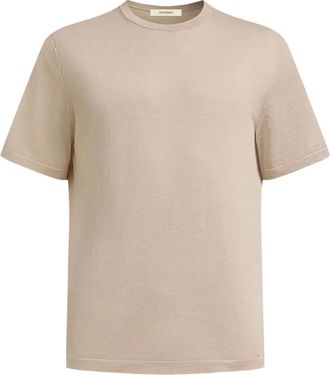 12 Storeez T-shirt misto seta e cotone - Toni neutri