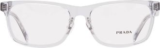 Prada Demo Rectangular Mens Eyeglasses PR B08VD 19T1O1 56