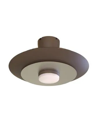 Mantra Mantra Ventilador Plaf&oacute;n Moderno Led Kioto Caf&eacute; N&iacute;quel Cepillado &Oslash;500mm 33w 3000lm Cct Regulable Dc Silencioso