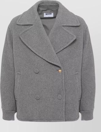 Moschino wool double-breasted jacket