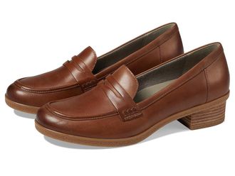 Dansko Danica Womens Flat Shoes Tan Waterproof Burnished : EU 41 (US Womens 10.5-11) Regular, Leather