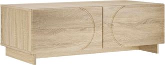 vidaXL Mesa De Centro Roble Sonoma 102 X 50,5 X 35 Cm Vidaxl