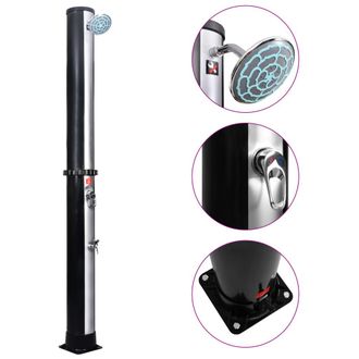vidaXL Vidaxl - Ducha Solar De Jard&iacute;n Con Alcachofa Y Grifo 40 L