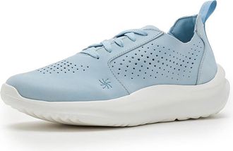 Clarks Solevana Style Womens Shoes Light Blue Nubuck : 5.5 B - Medium, Leather