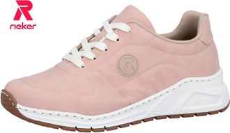 Rieker Sneaker RIEKER, Damen, Gr. 37, hortensie, Lederimitat, Schuhe Sneaker