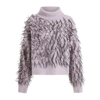16Arlington Eldi Jumper - Dames - Coltruien - Paars - S - Wol - Truien & Vesten