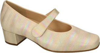 Hassia Schoenen, Dames, Beige, 40 EU, Leer, Evelyn J Pump