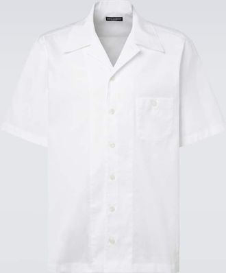 Dolce & Gabbana Cotton bowling shirt