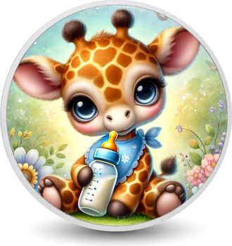 OEM Moneda De Plata De 1 Oz Con Forma De Jirafa De Blossom Field