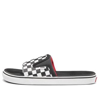 Vans UltraCush Slide-OnSlippers Black/White Chess Board Black And White VN0A3WLE5GU
