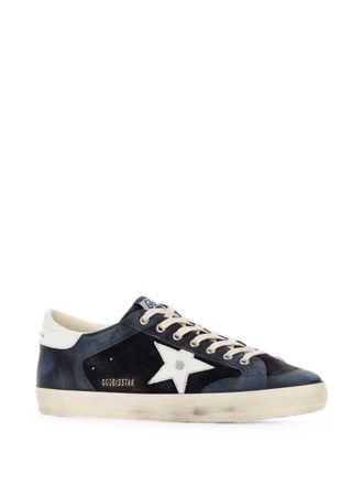 Golden Goose Super-Star Sneaker - Navy