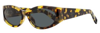 Jacquemus Womens Ovalo Sunglasses JAC4S 009 Tortoise 55mm