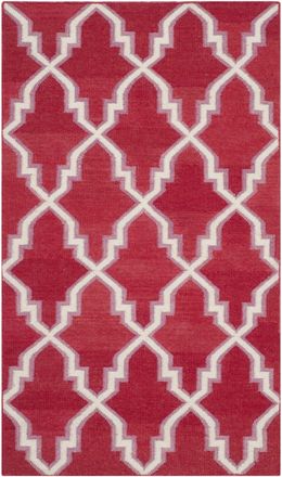 Safavieh Alfombra lana rosso/neutrale 122 x 183 cm
