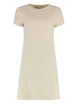 Tory Burch geometric pattern dress - Neutrals