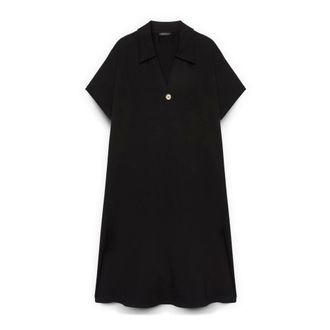 Fiorella Rubino Short Jurken - Dames - Jurken - Zwart - Maat: XS Katoen