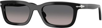 Persol PO3396S Polarized 95/M3 Mens Sunglasses Black Size 53
