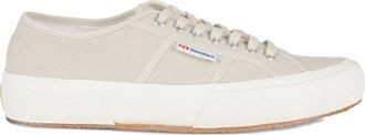 Superga Beige Veterschoenen met Flatformzool - Heren - Sneakers - Beige - 42 1/2 EU - Schoenen