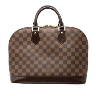 Louis Vuitton Pre-owned Alma PM - Dames - Pre-owned - Bruin - Maat: ONE Size Leer