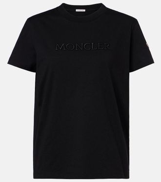 Moncler Logo cotton jersey T-shirt