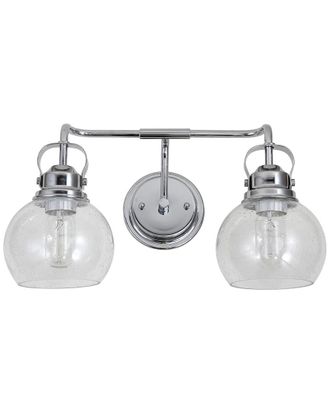 Jonathan Y Designs Jonathan Y Designs 2-Light Shirley Chrome Vanity Light