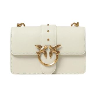 Pinko Shoulder Bags, female, White, ONE SIZE, Love Birds Shoulder Bag
