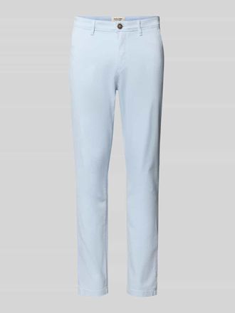 Jack & Jones Jack & Jones Slim Fit Stoffhose mit Ges&auml;&szlig;taschen Modell Marco in Hellblau, Gr&ouml;&szlig;e 28/32