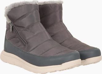 Mountain Warehouse Womens Mountain Warehouse Womens/Ladies Boston Fleece Lined Snow Boots - Grey - Size: 4